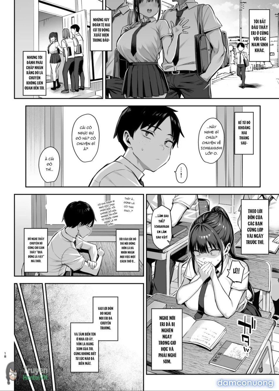 Zutto Suki Datta Kyonyuu Osananajimi Ga Furyou-Tachi Ni Moteasobareta Nanokakan Chuu 