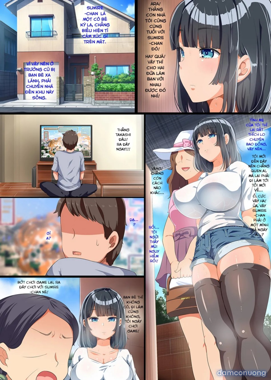 Kinjo Ni Hikkoshite Kita Muboubi Muteikou Kyonyuu Bishoujo Sumire-Chan Ni Yaritai Houdai Na Natsu 