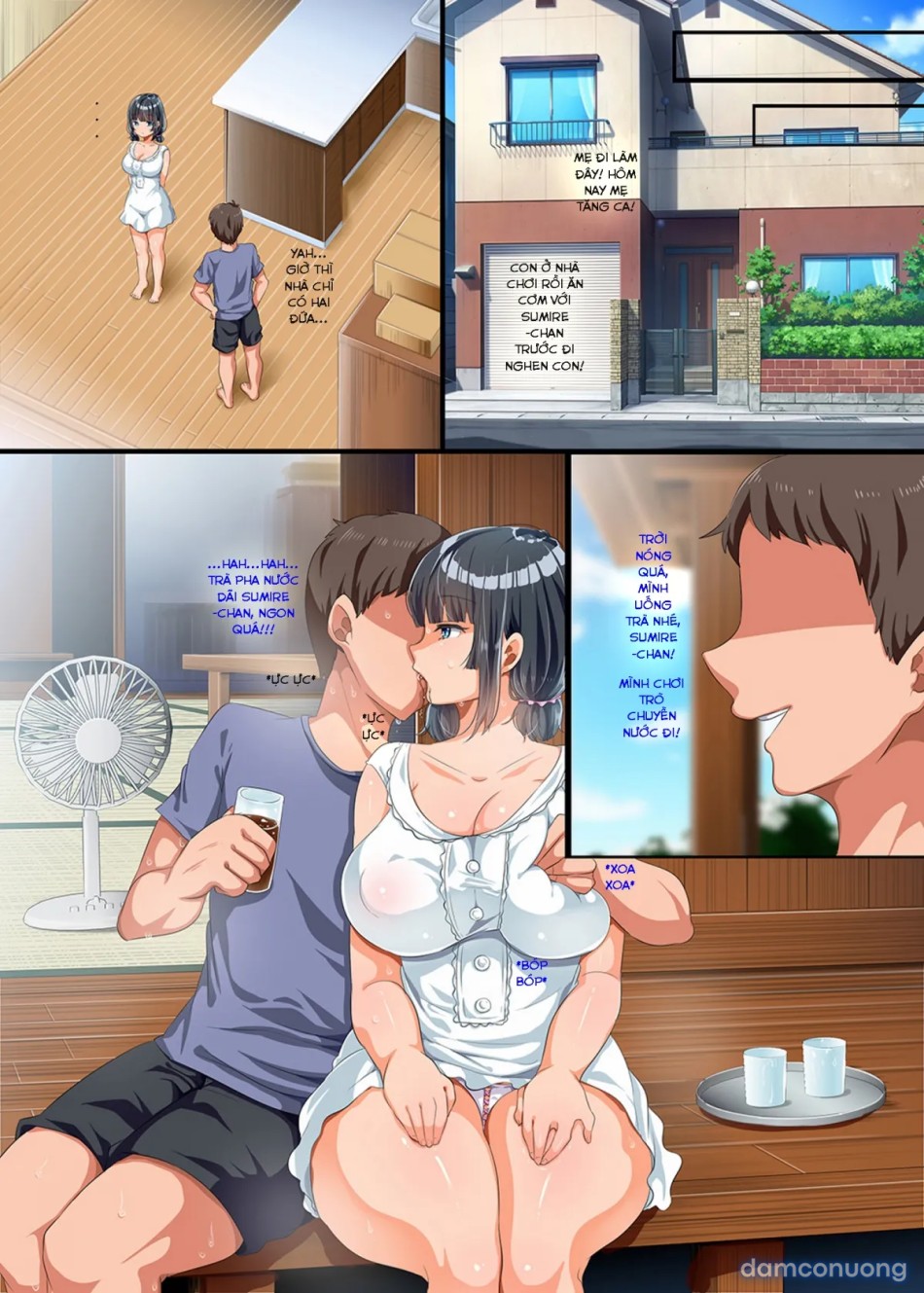 Kinjo Ni Hikkoshite Kita Muboubi Muteikou Kyonyuu Bishoujo Sumire-Chan Ni Yaritai Houdai Na Natsu 