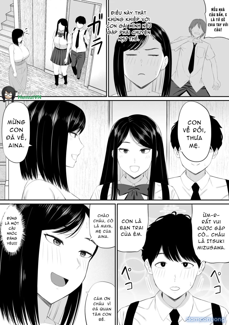 Sewayaki Kaa-san Musume no Kareshi ni Tanomarete Hitohada Nugu 