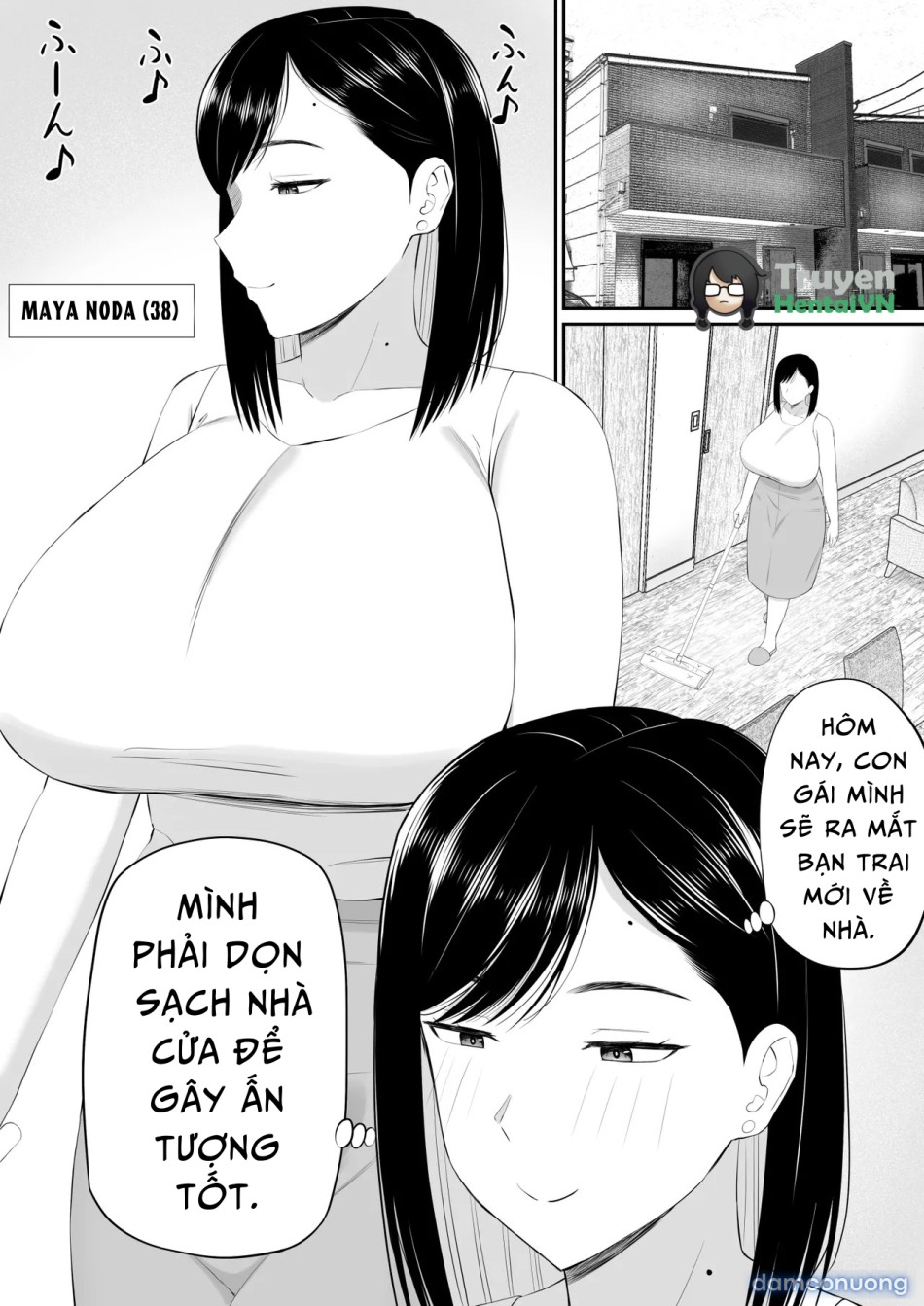 Sewayaki Kaa-san Musume no Kareshi ni Tanomarete Hitohada Nugu 