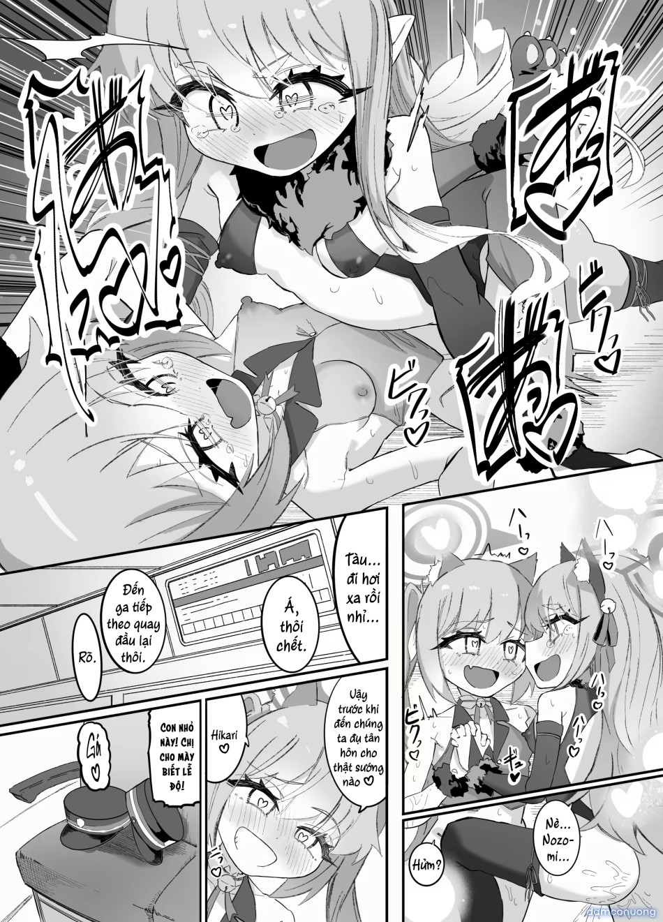 Nozomi Hikari & Đoàn Tàu Yuri Xình Xịch 