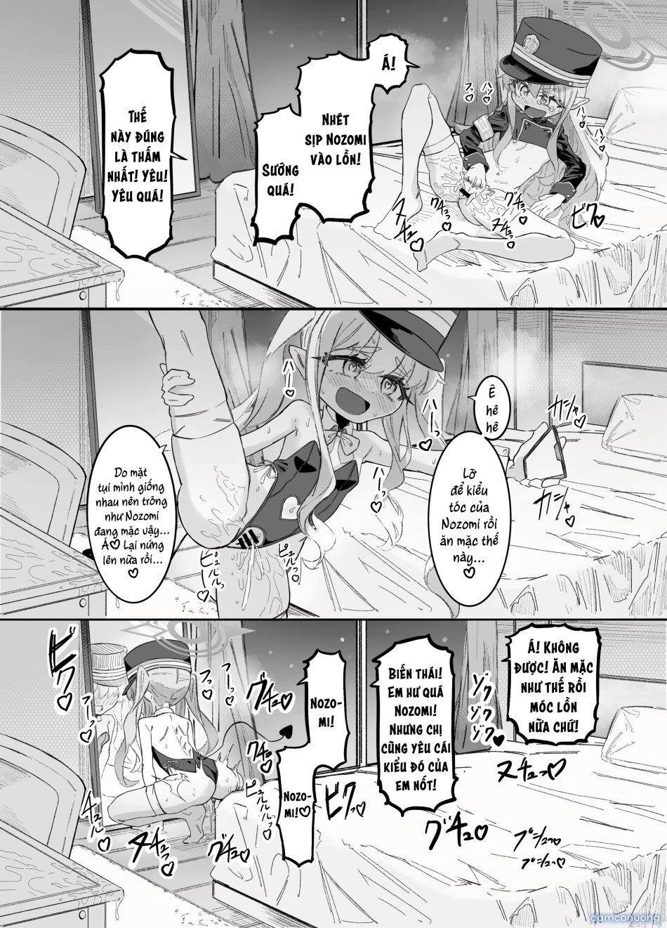 Nozomi Hikari & Đoàn Tàu Yuri Xình Xịch 