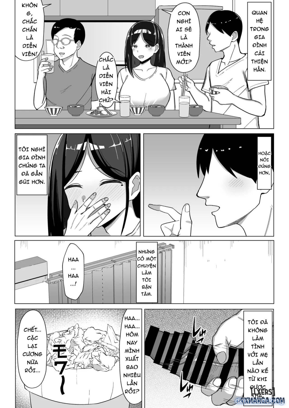 Kaa-chan to Sex Shinai to Derarenai Heya ~Kuchiurusai Haha to Hankouki no Ore~ 