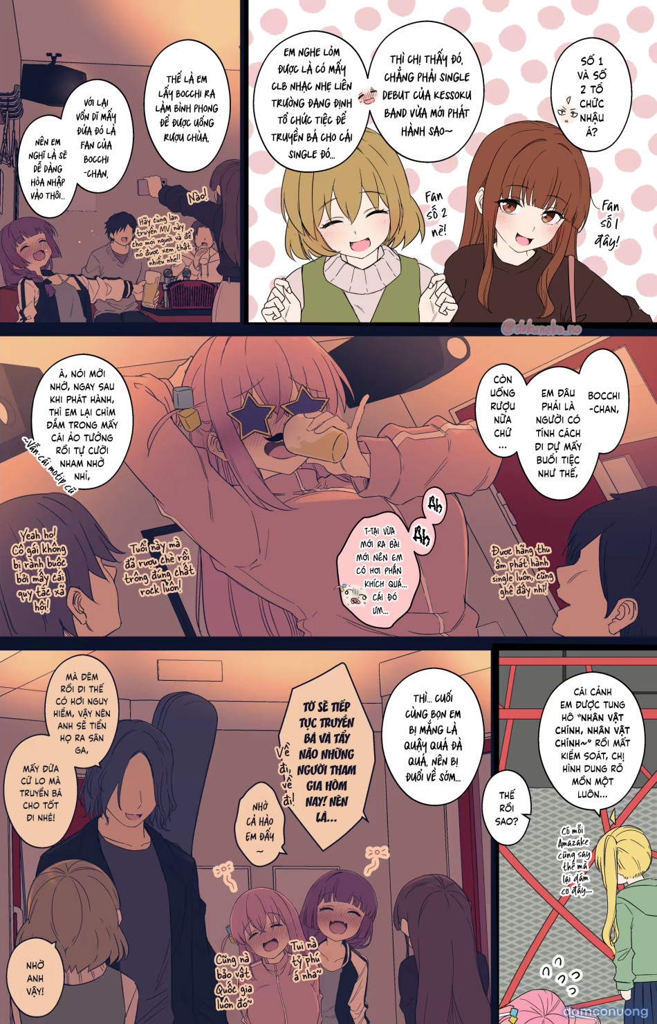 Làm chuyện xấu với Bocchi-Chan đang say xỉn 