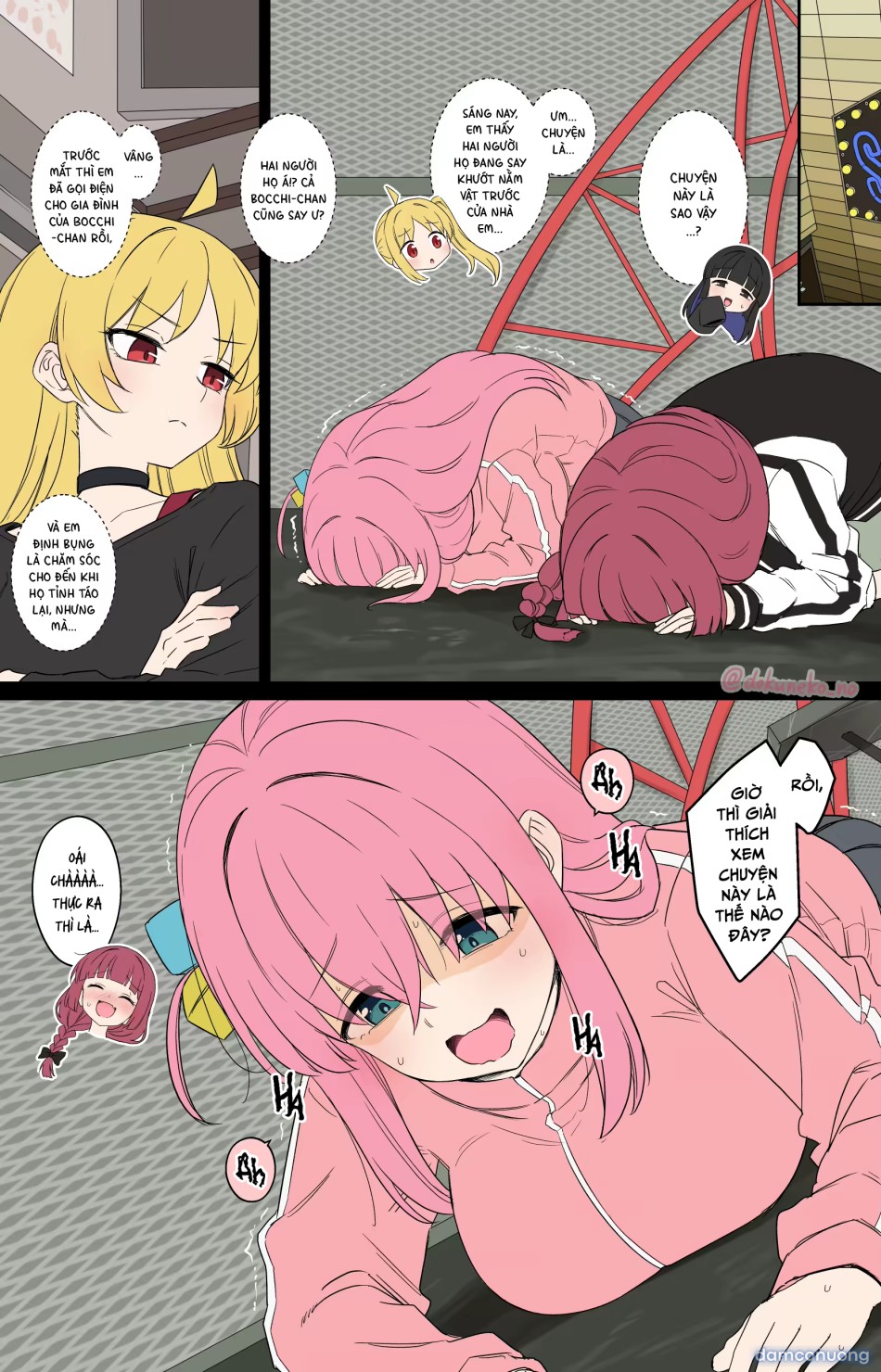 Làm chuyện xấu với Bocchi-Chan đang say xỉn 