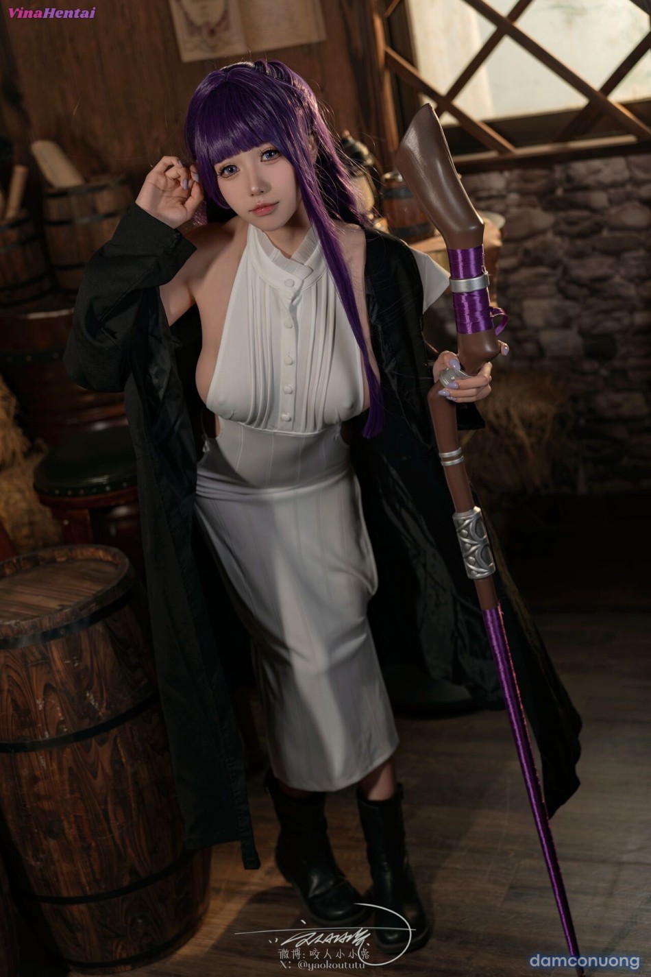 Cosplay Fern 黏黏团子兔 - 酩酊大喷菇 