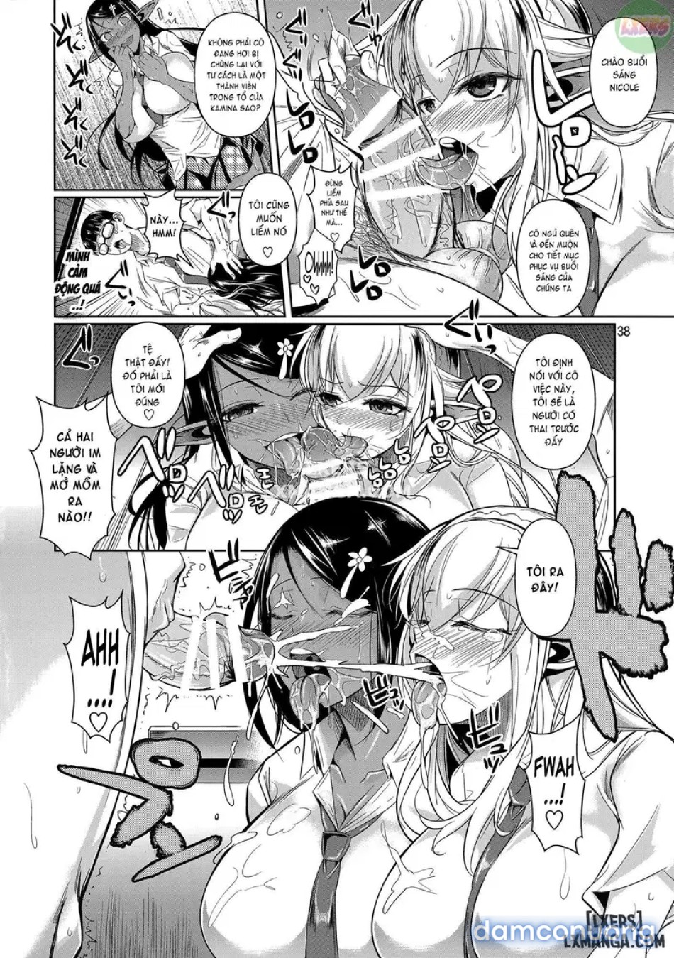 High Elf × High School Shiro × Kuro 