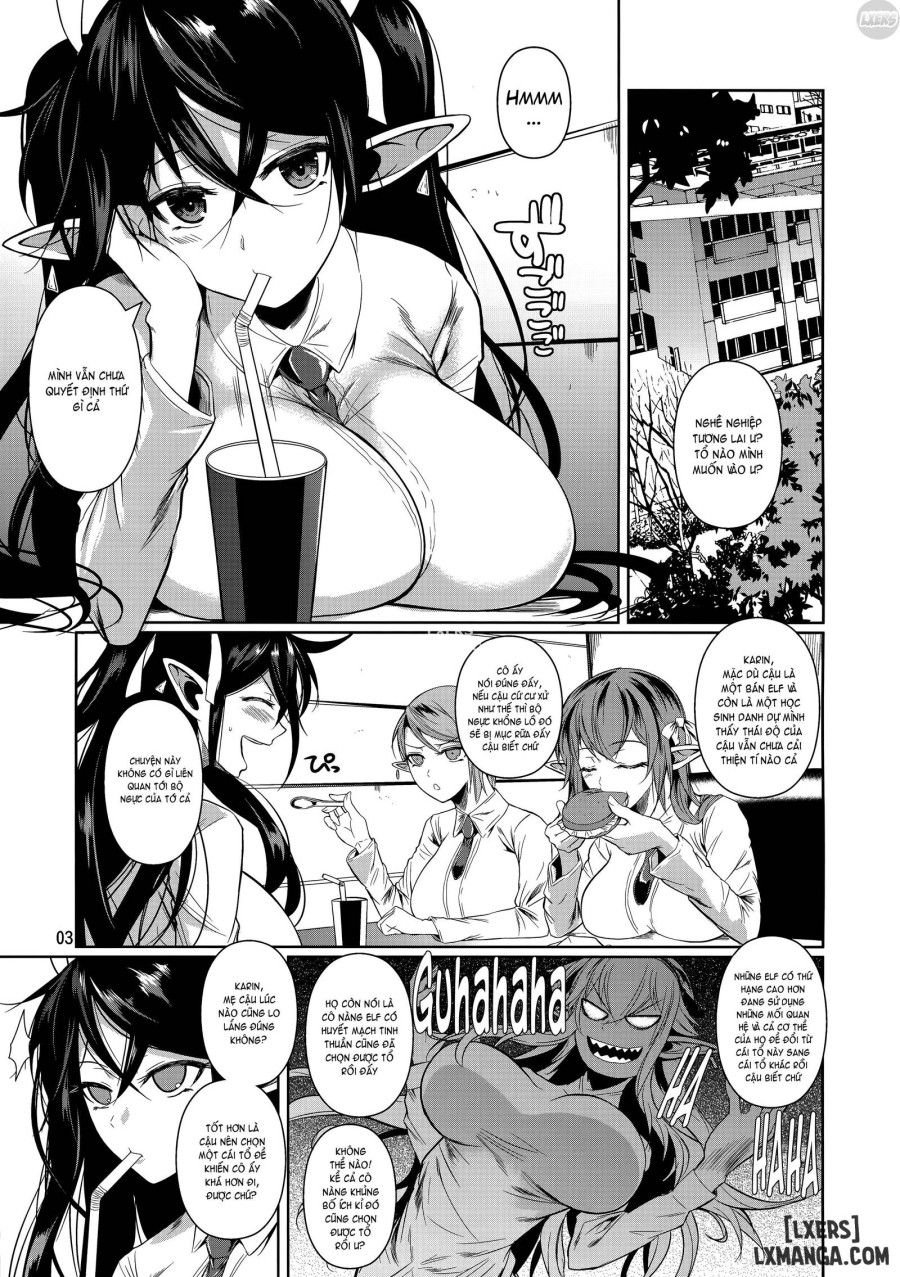 High Elf × High School TWINTAIL 