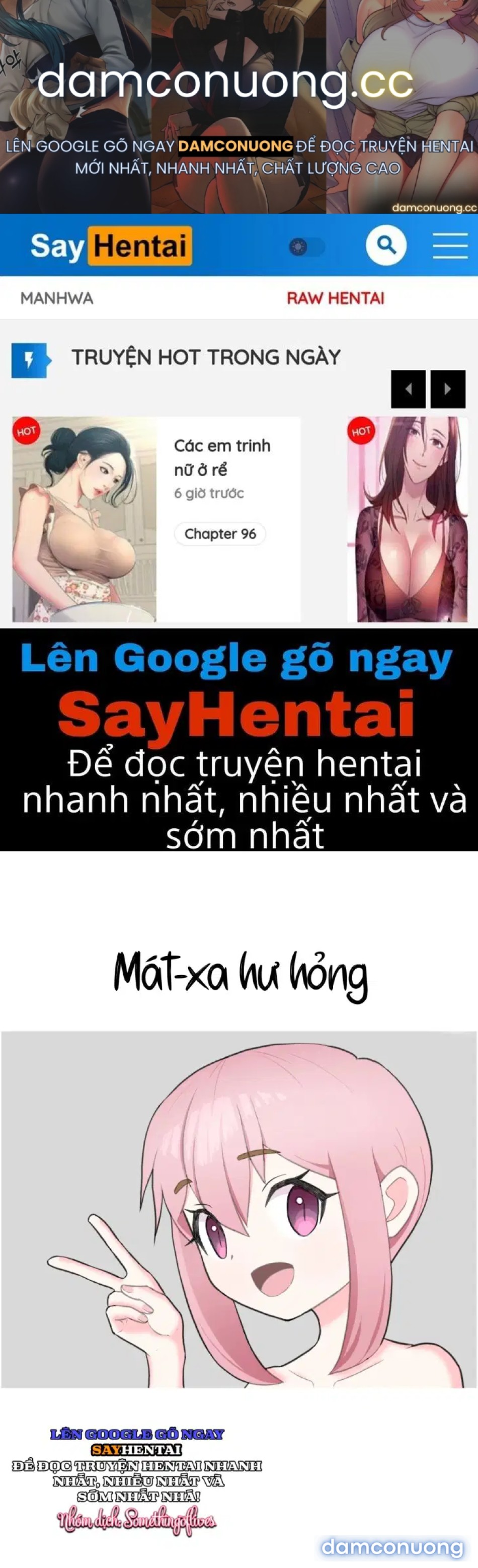 Mát-xa hư hỏng 
