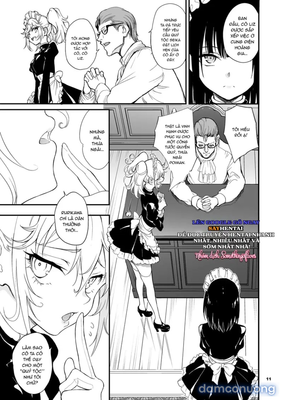 Học viện hầu gái - Quý tộc sa ngã Rurikawa Tsubaki 