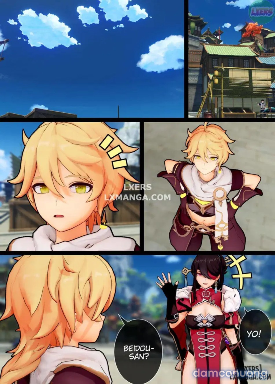 Please, Beidou-san! I beg of youuu 