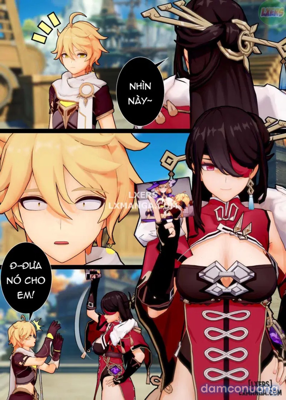 Please, Beidou-san! I beg of youuu 