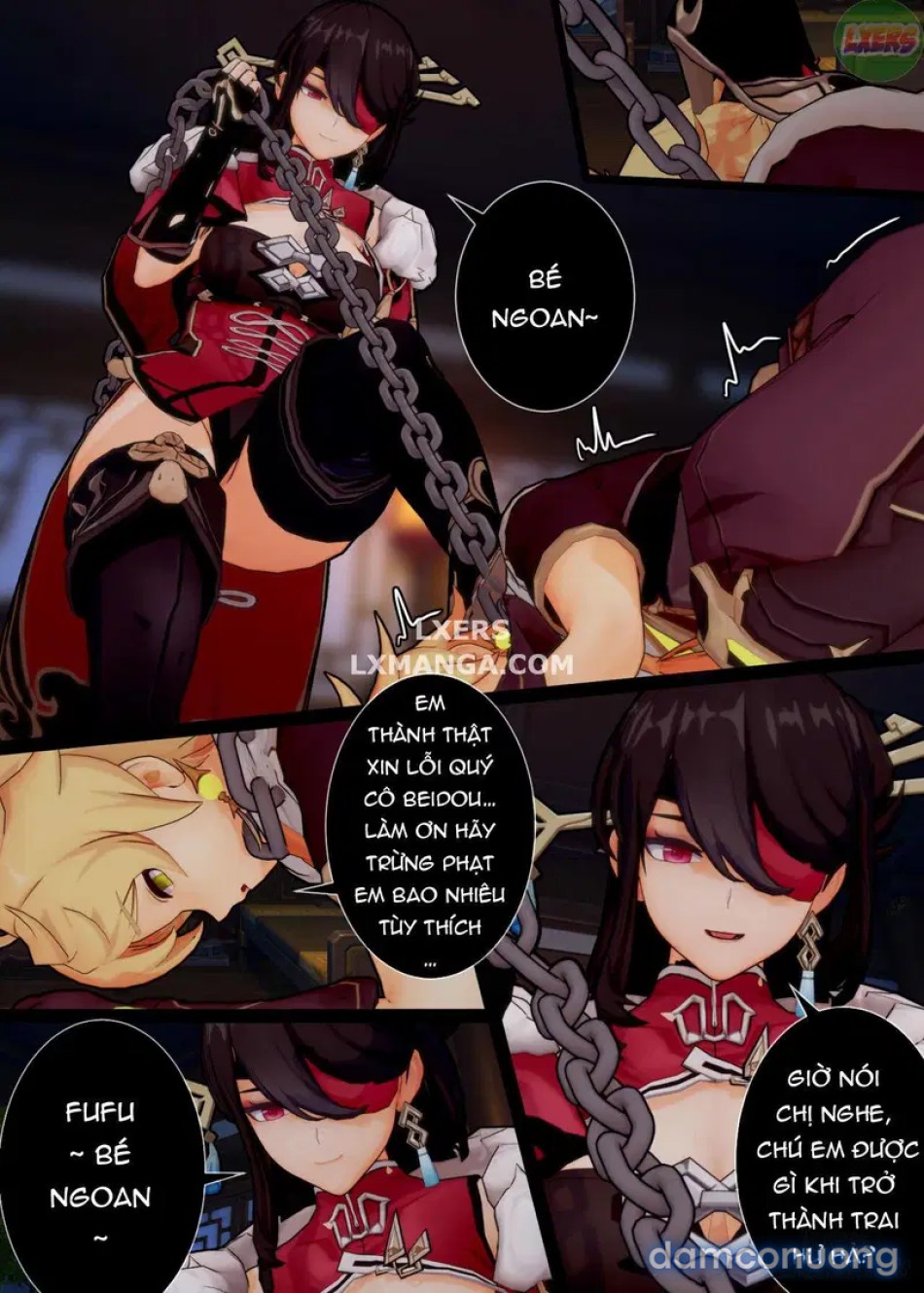 Please, Beidou-san! I beg of youuu 