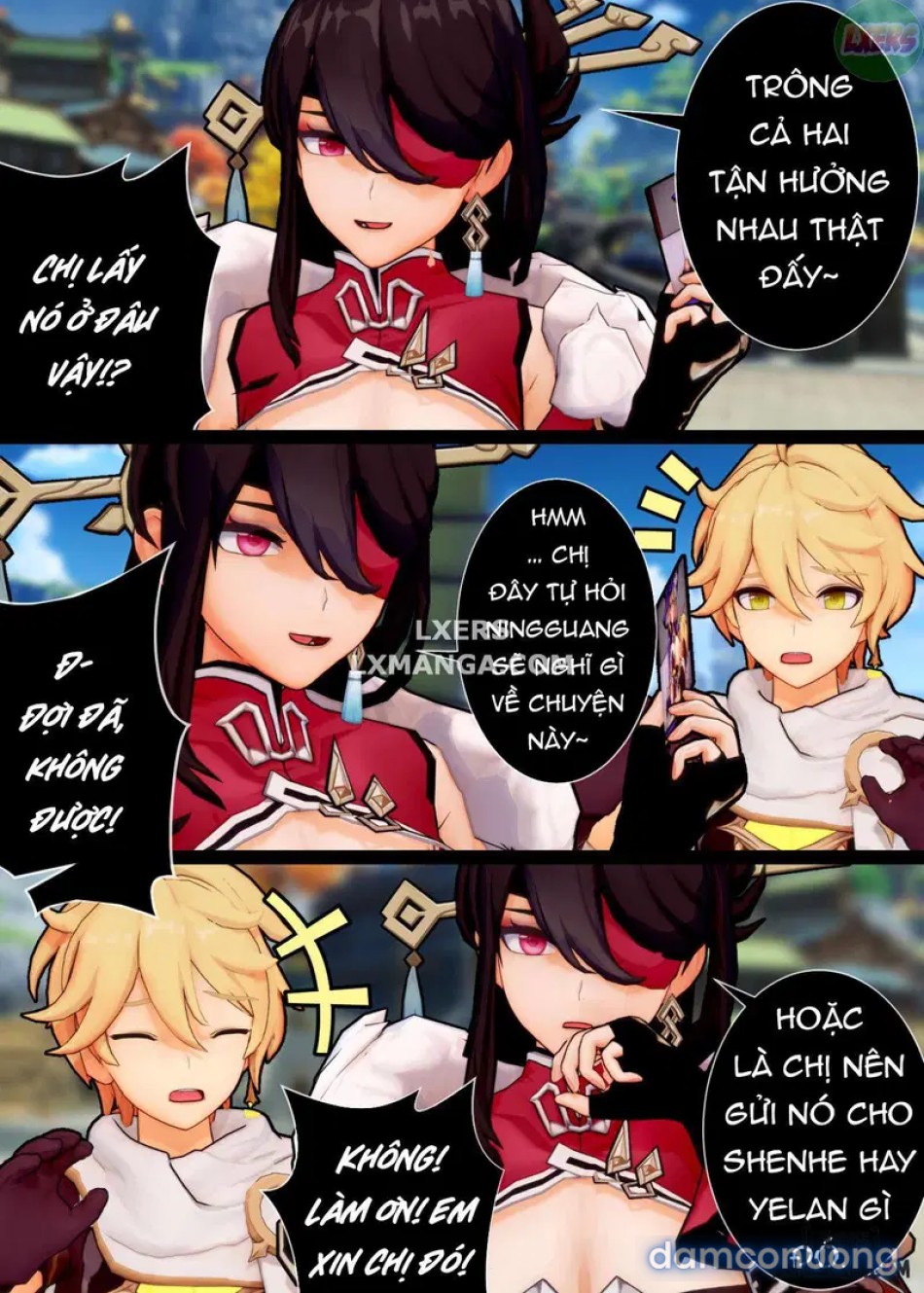 Please, Beidou-san! I beg of youuu 