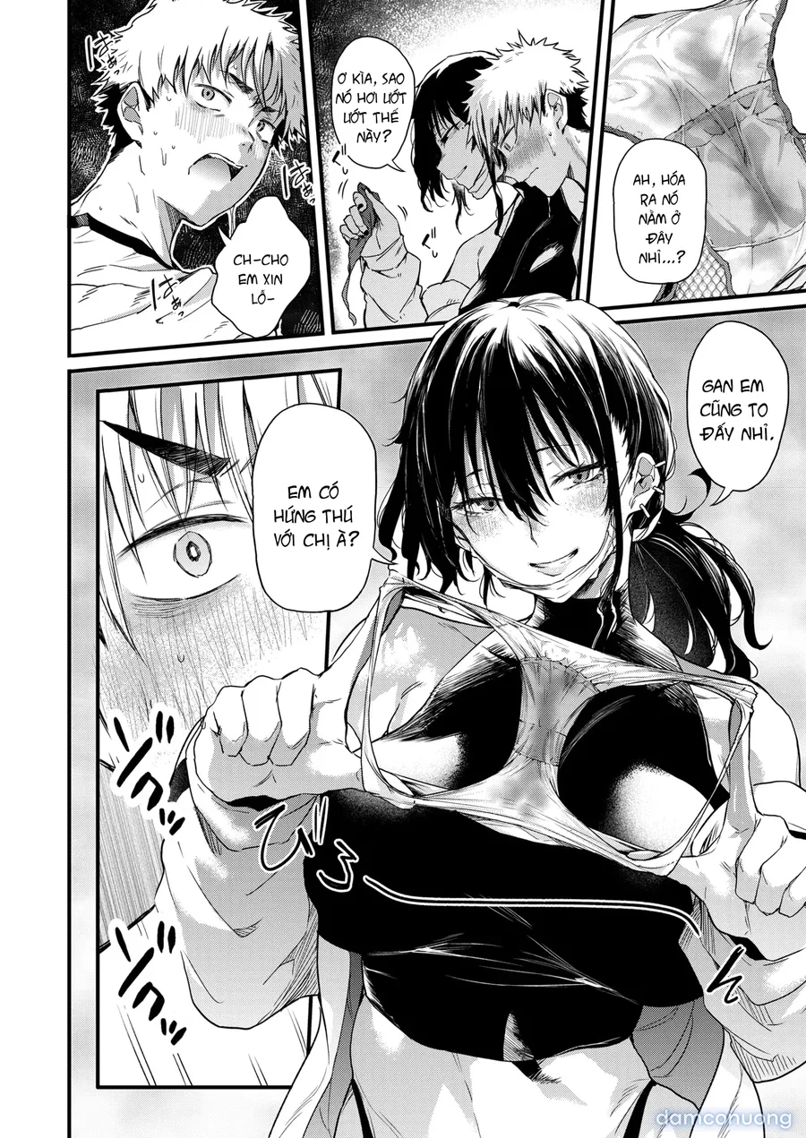 chị gái ở tiệm giặt 
