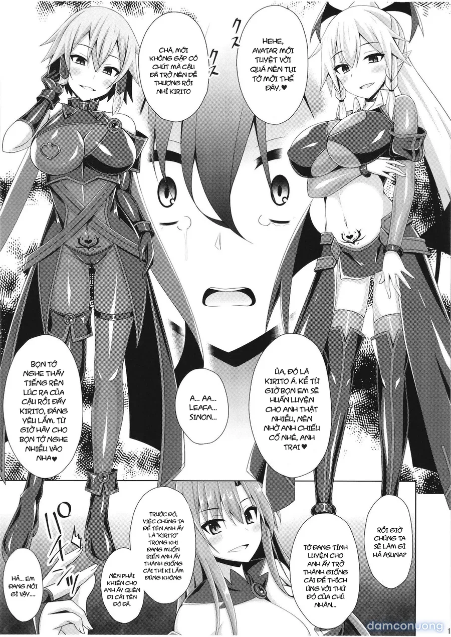 [Imitation Moon (Narumi Yuu)] Kuro no Kenshi to Yobareta Ore wa Mou Inai... IFEND (Sword Art Online) 