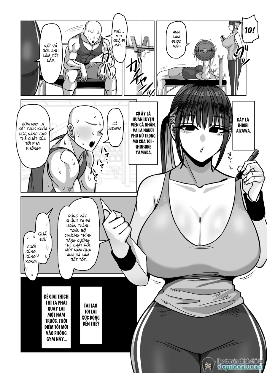 SEX Personal Trainer no Muhyoujou Kyonyuu Onee-san ni Tantan to Fude Oroshitemorau Hanashi 