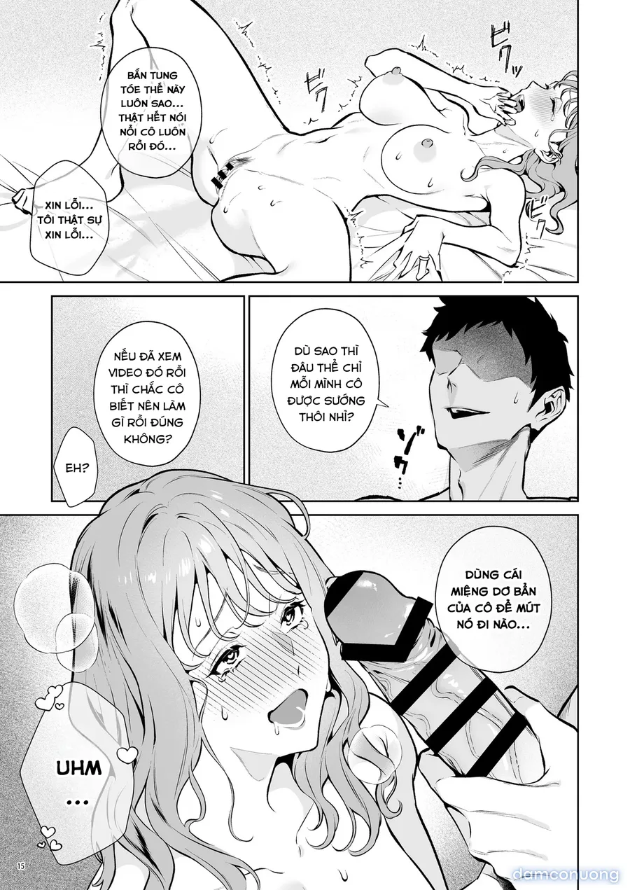 Takuran Keiyaku itsumo Majimena Bijin Joushi (Hitodzuma) ga, Naze ka Takuran o Sematte kitanode Enryonaku Haramase tatta 
