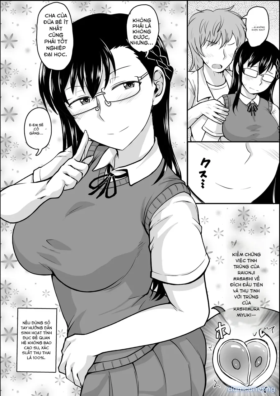 The Perverted Teacher's Induced Pregnancy Guidance Log - Kashimura Miyuki Edition - Please fill my belly with your genes, teacher, and stop me from studying abroad... 