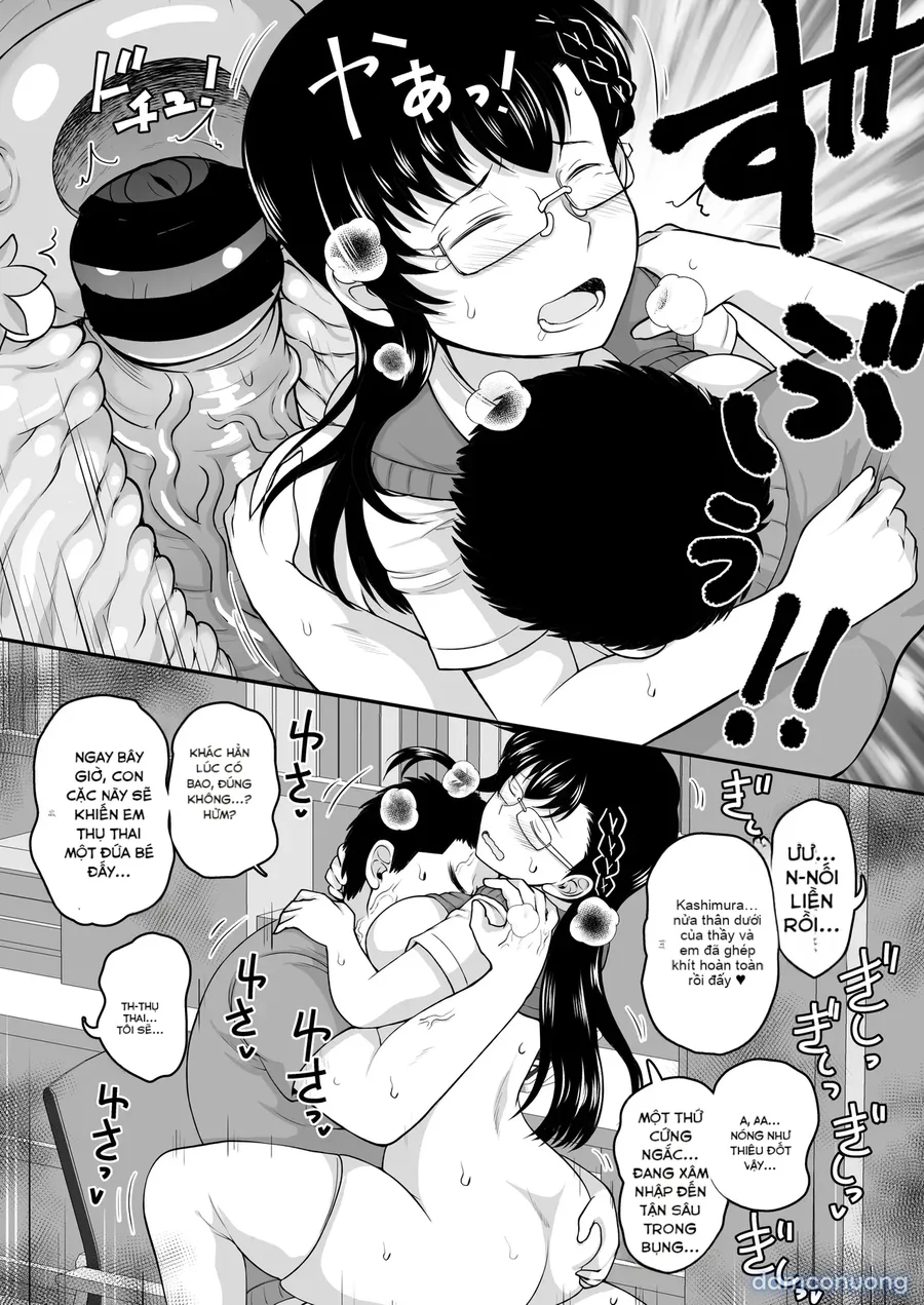 The Perverted Teacher's Induced Pregnancy Guidance Log - Kashimura Miyuki Edition - Please fill my belly with your genes, teacher, and stop me from studying abroad... 