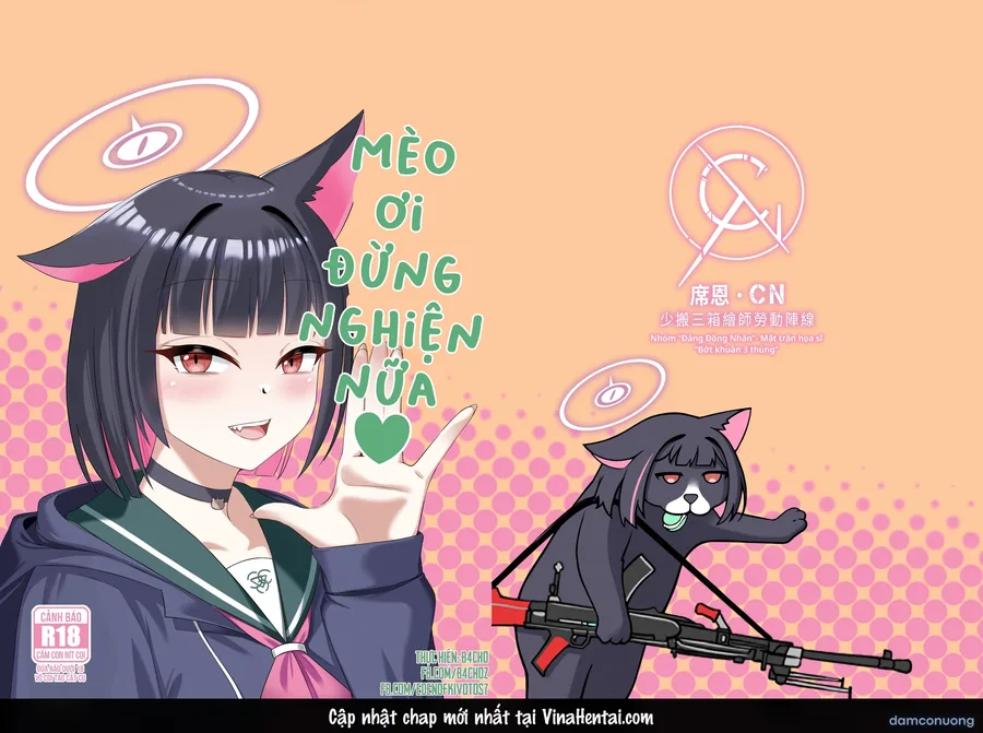 Mèo ơi đừng nghiện nữa 